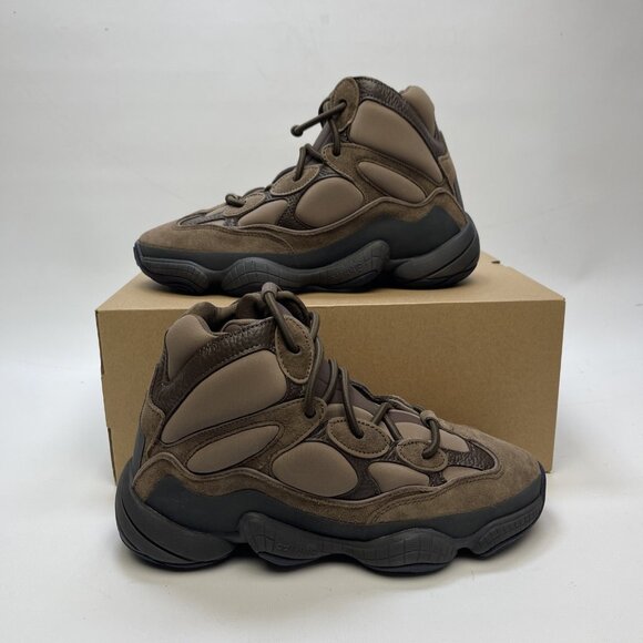 Adidas Yeezy 500 High Boots Men Sz 7 US GX4553 Brown Taupe BLack Sneakers NEW - Picture 1 of 9